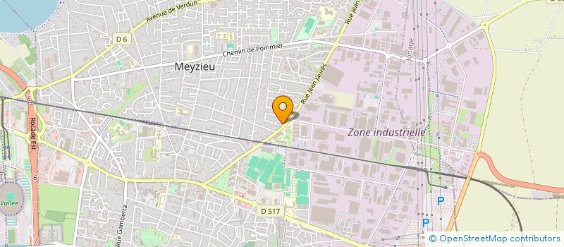 localisation de l'entreprise MONSIEUR GILLES DI CANDIDO  MEYZIEU