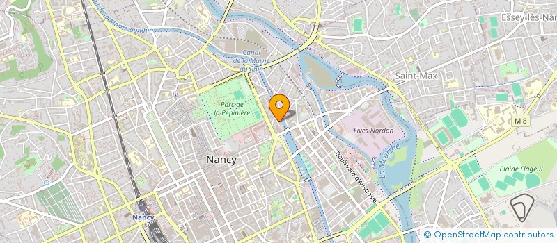 localisation de l'entreprise MONSIEUR GILLES DIETRICH  NANCY