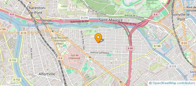 localisation de l'entreprise MONSIEUR GILLES DINH à MAISONS-ALFORT