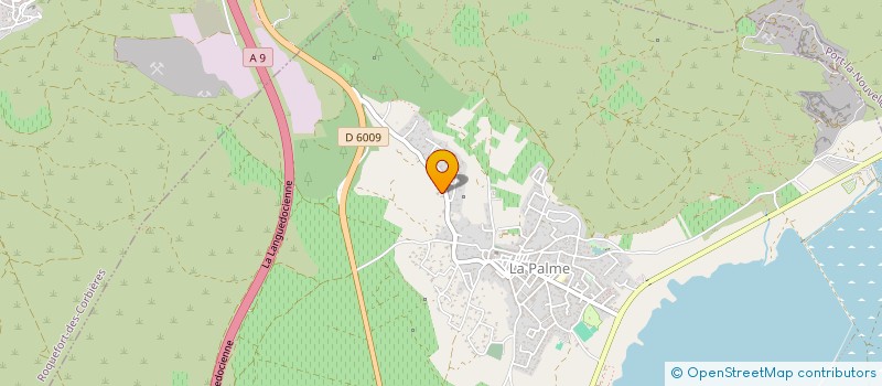 localisation de l'entreprise MONSIEUR GILLES DITNER  LA PALME