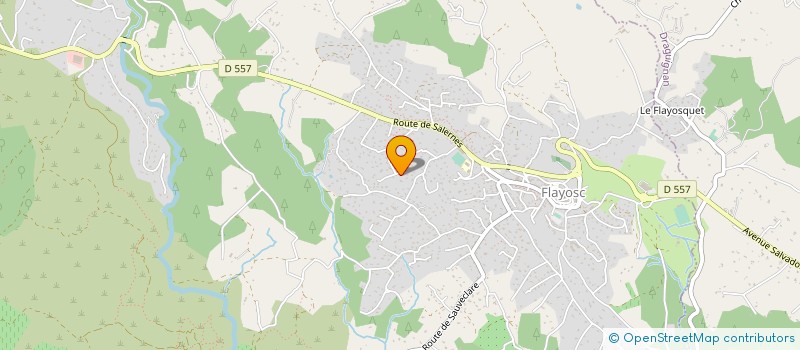 localisation de l'entreprise MONSIEUR GILLES DIZERBO  FLAYOSC