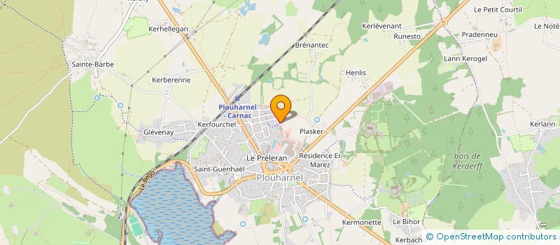 localisation de l'entreprise MONSIEUR GILLES DO  PLOUHARNEL