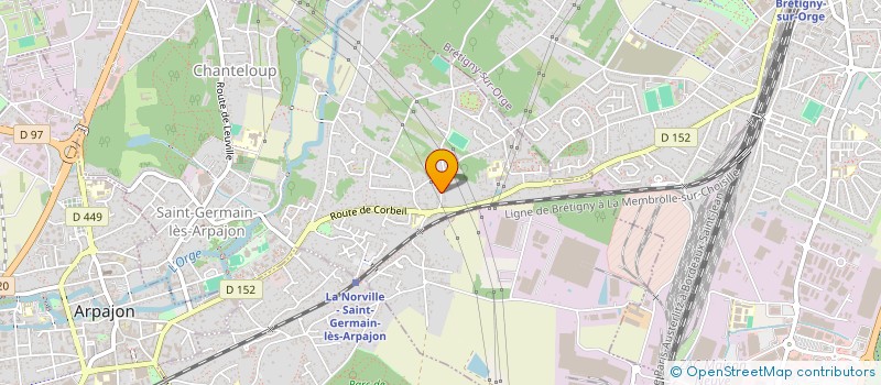 localisation de l'entreprise MONSIEUR GILLES DOMMART à SAINT-GERMAIN-LES-ARPAJON