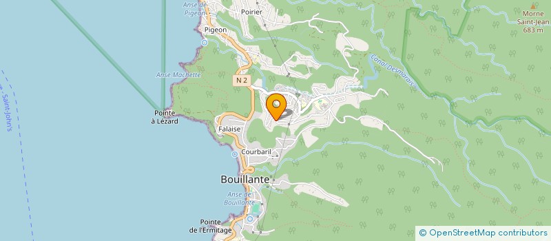 localisation de l'entreprise MONSIEUR GILLES DORVILLE à BOUILLANTE