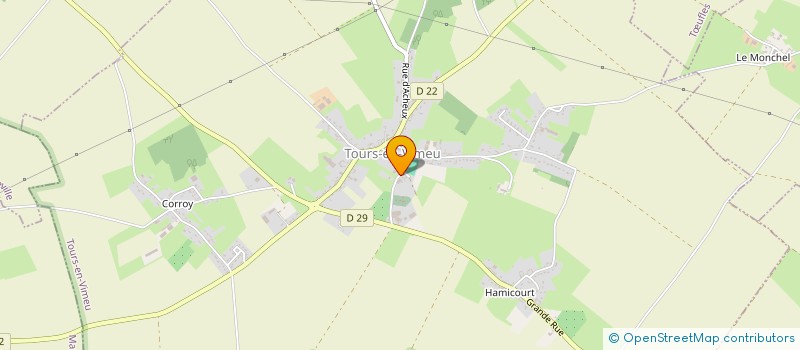 localisation de l'entreprise MONSIEUR GILLES DOUVILLE DE FRANSSU  FRANLEU