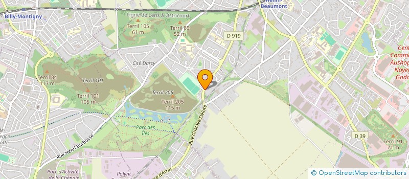 localisation de l'entreprise MONSIEUR GILLES DRAPIER à HENIN-BEAUMONT