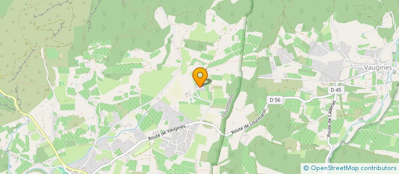 localisation de l'entreprise MONSIEUR GILLES DREYFUS  VAUGINES