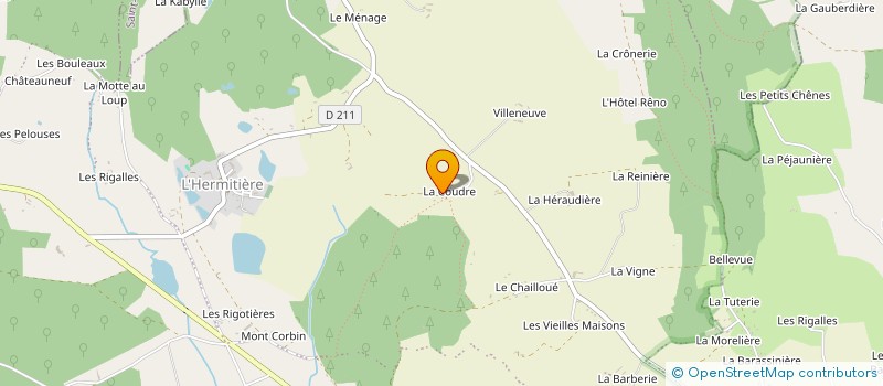 localisation de l'entreprise MONSIEUR GILLES DU BUISSON DE COURSON à VAL-AU-PERCHE