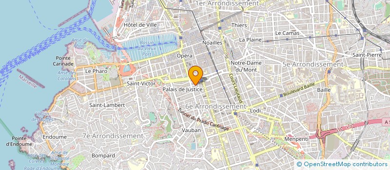localisation de l'entreprise MONSIEUR GILLES DU COUEDIC DE KERERANT à MARSEILLE
