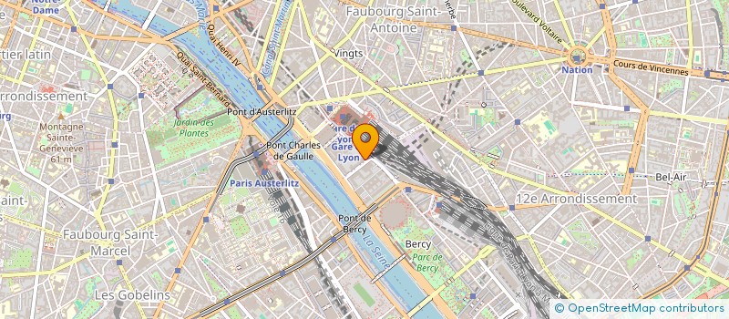 localisation de l'entreprise MONSIEUR GILLES DUBOIS  PARIS