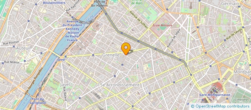 localisation de l'entreprise MONSIEUR GILLES DUBOQUET  PARIS