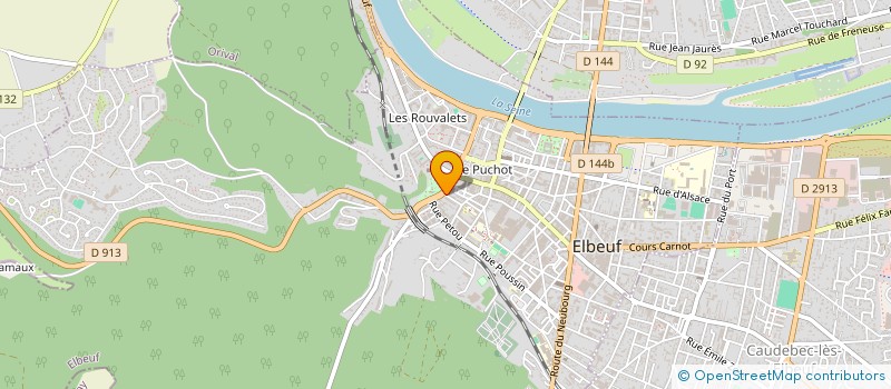 localisation de l'entreprise MONSIEUR GILLES DUBUC à ELBEUF