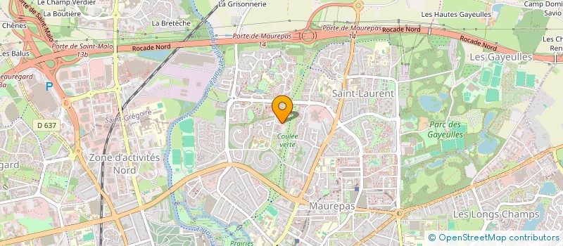 localisation de l'entreprise MONSIEUR GILLES DUCLOS à RENNES