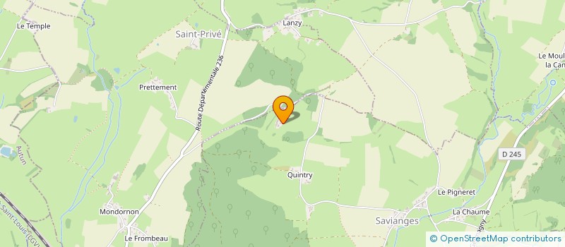 localisation de l'entreprise MONSIEUR GILLES DUCRET  VAUX-EN-PRE