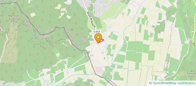 localisation de l'entreprise MONSIEUR GILLES DUFFES  SAINT-RESTITUT