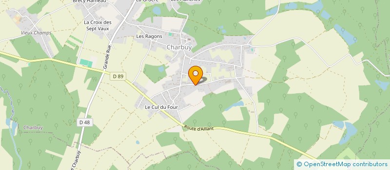 localisation de l'entreprise MONSIEUR GILLES DUGAS-VIALLIS à CHARBUY