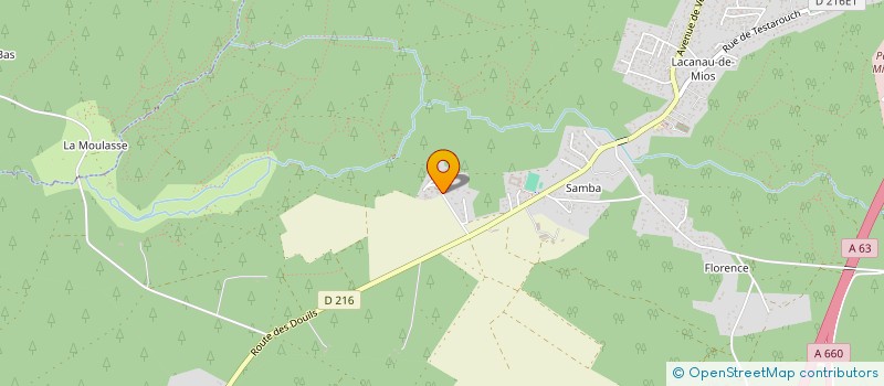 localisation de l'entreprise MONSIEUR GILLES DUMARTIN  MIOS