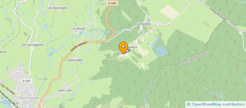 localisation de l'entreprise MONSIEUR GILLES DUMAY  MARMAGNE