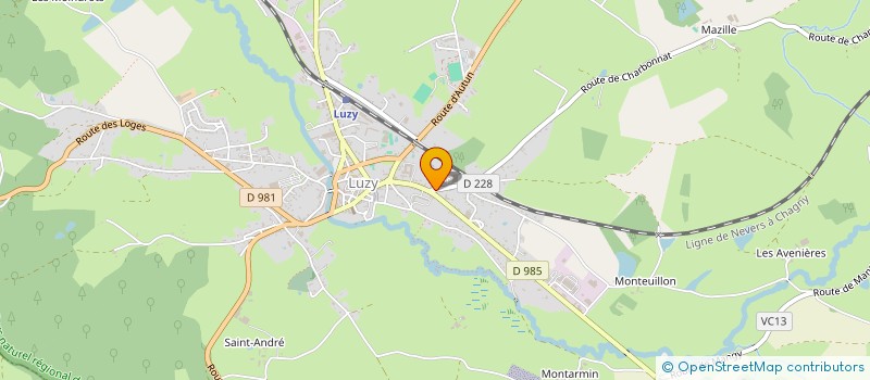 localisation de l'entreprise MONSIEUR GILLES DUMONT à LUZY
