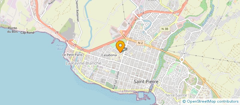 localisation de l'entreprise MONSIEUR GILLES DUMUR à SAINT-PIERRE