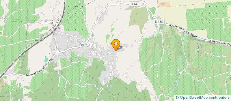 localisation de l'entreprise MONSIEUR GILLES DUPIN  VENEJAN