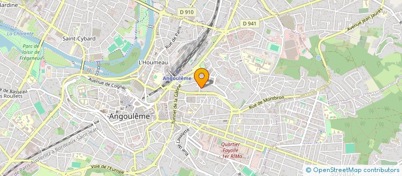 localisation de l'entreprise MONSIEUR GILLES DUPUY à ANGOULEME