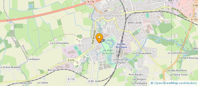 localisation de l'entreprise MONSIEUR GILLES DUPUY à ROZ-LANDRIEUX