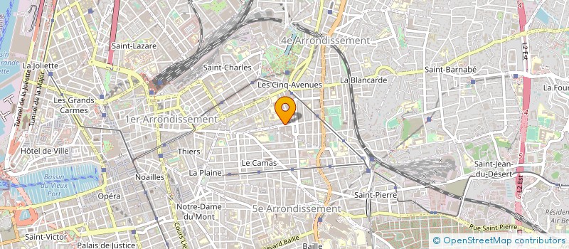 localisation de l'entreprise MONSIEUR GILLES DURAND à MARSEILLE
