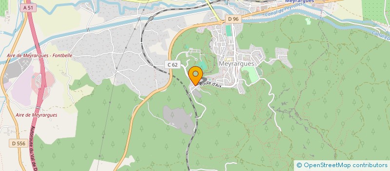 localisation de l'entreprise MONSIEUR GILLES DURAND à MEYRARGUES