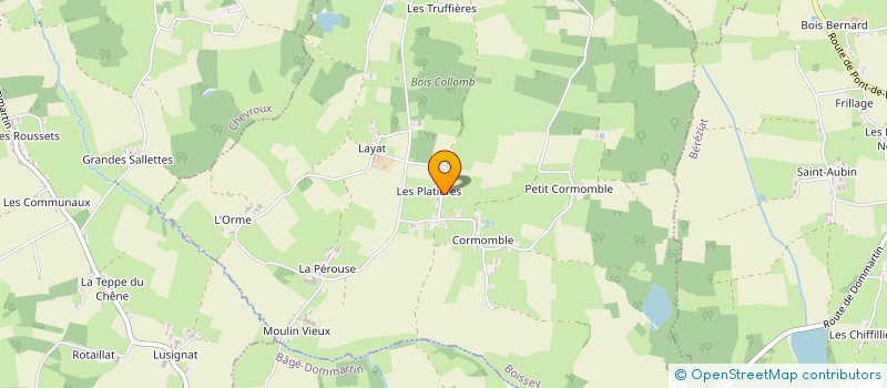 localisation de l'entreprise MONSIEUR GILLES DURAND  SAINT-ETIENNE-SUR-REYSSOUZE