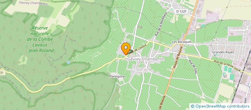 localisation de l'entreprise MONSIEUR GILLES DUROCHE  GEVREY-CHAMBERTIN