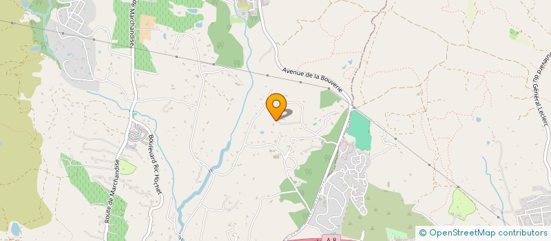 localisation de l'entreprise MONSIEUR GILLES DUVERGER à ROQUEBRUNE-SUR-ARGENS