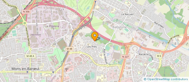 localisation de l'entreprise MONSIEUR GILLES DUWELZ  VILLENEUVE-D'ASCQ