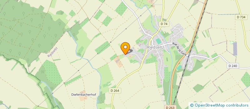 localisation de l'entreprise MONSIEUR GILLES EICHENLAUB  RIEDSELTZ