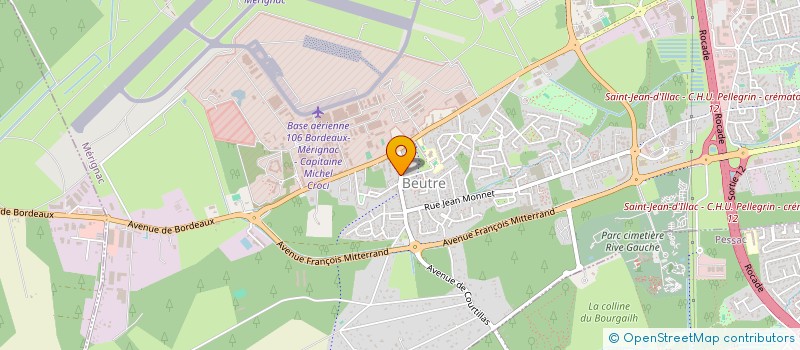 localisation de l'entreprise MONSIEUR GILLES EL MALEK à MERIGNAC