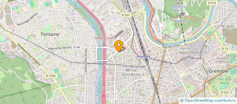 localisation de l'entreprise MONSIEUR GILLES ELKAIM à GRENOBLE