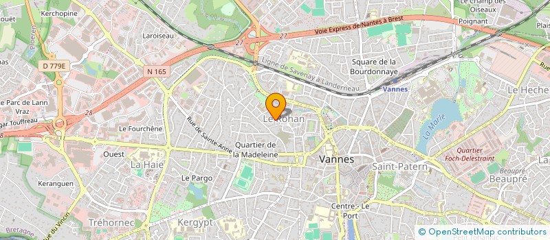 localisation de l'entreprise MONSIEUR GILLES EON à VANNES
