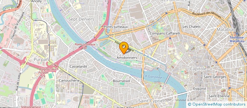 localisation de l'entreprise MONSIEUR GILLES ESCAFIT  TOULOUSE