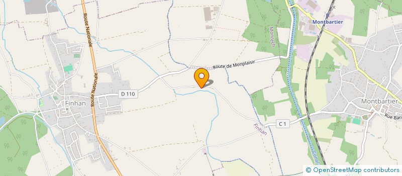 localisation de l'entreprise MONSIEUR GILLES ESCALA  FINHAN