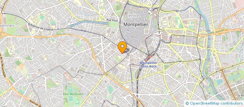 localisation de l'entreprise MONSIEUR GILLES ESCOFFIER à MONTPELLIER