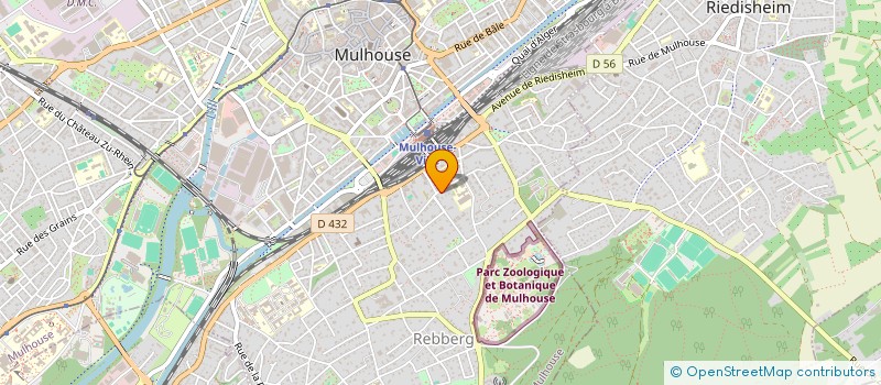 localisation de l'entreprise MONSIEUR GILLES ESSENGUE  MULHOUSE