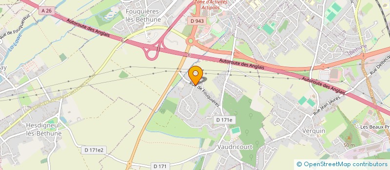 localisation de l'entreprise MONSIEUR GILLES ESTAIN  VAUDRICOURT