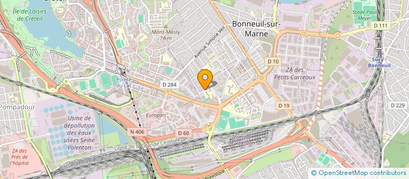 localisation de l'entreprise MONSIEUR GILLES ETTENDORFF  BONNEUIL-SUR-MARNE