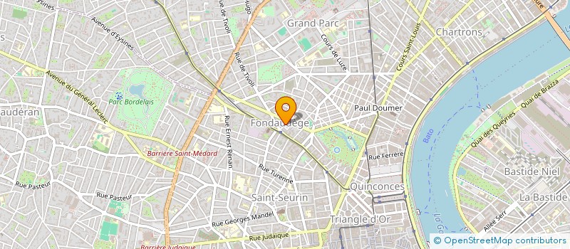 localisation de l'entreprise MONSIEUR GILLES EYQUEM  BORDEAUX