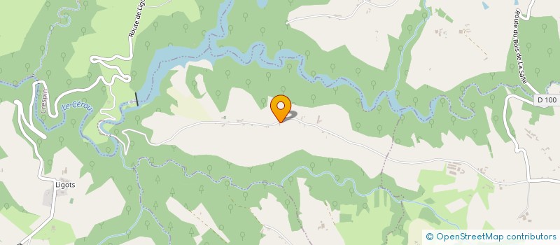 localisation de l'entreprise MONSIEUR GILLES FABRE  SAUSSENAC