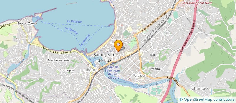 localisation de l'entreprise MONSIEUR GILLES, FAGOAGA à SAINT-JEAN-DE-LUZ