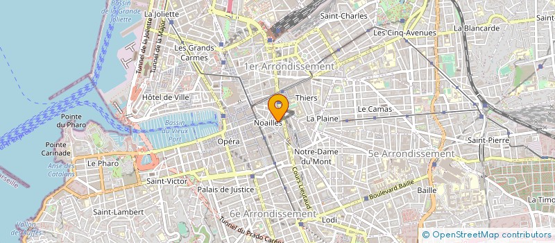 localisation de l'entreprise MONSIEUR GILLES FAIVRE à MARSEILLE