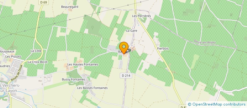 localisation de l'entreprise MONSIEUR GILLES FALOUR  DOUE-EN-ANJOU