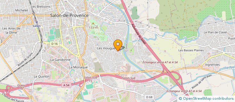 localisation de l'entreprise MONSIEUR GILLES FAUQUET  SALON-DE-PROVENCE