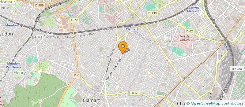localisation de l'entreprise MONSIEUR GILLES FERNANDEZ à CLAMART